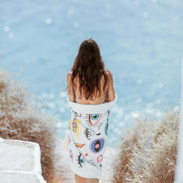 Starry Eyes Signature Beach towel by Sun of a Beach - The Greek Art Company