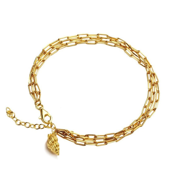 Althea Sea Shell Chain Bracelet