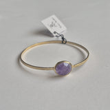 Amethyst bangle The Greek Art Company