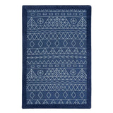 tinos signature cotton beach towel dark blue 