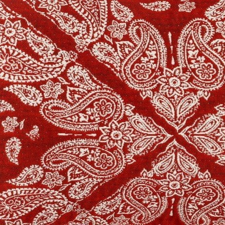 Red Bandana Bag waterproof lining by Bleecker & Love - The Greek Art Company