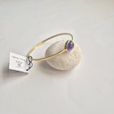 Amethyst bangle The Greek Art Company