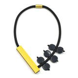 Aluminum Necklace - Yellow