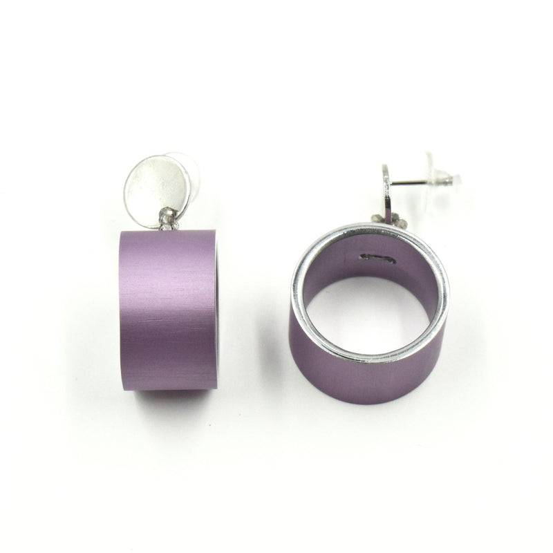 Anodized Earrings - Lilac