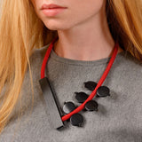 Aluminum Necklace - Red