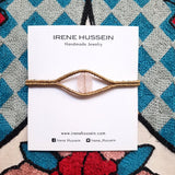 Eye See You Macrame Bracelet by Irene Hussein - The Greek Art Company