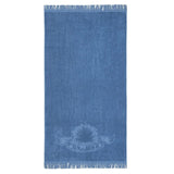 Just Blue monochrome cotton beach towel