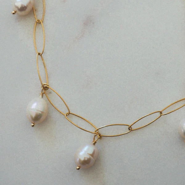fresh water pearls anklet