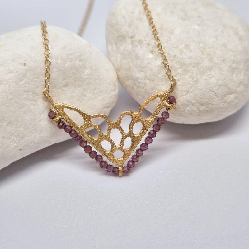 Rhodolites Necklace