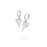 Bold Heart Earrings