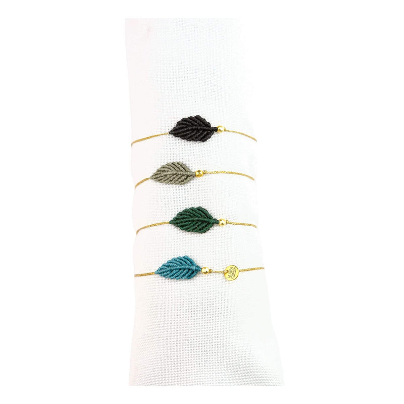 Leaf Bracelet - Many Colors