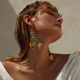 Mermaid Tails Earrings by Katerina Makriyianni - The Greek Art Company