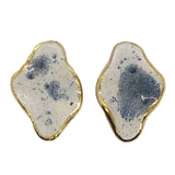 Umi Speckled Ceramic Earrings