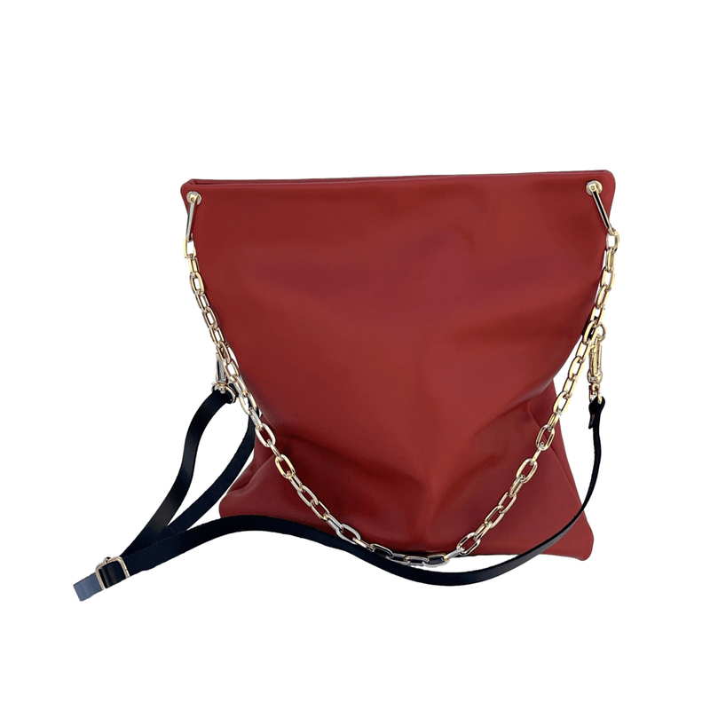 Bamba Handbag in Terracotta by We Wear Young - The Greek Art Company