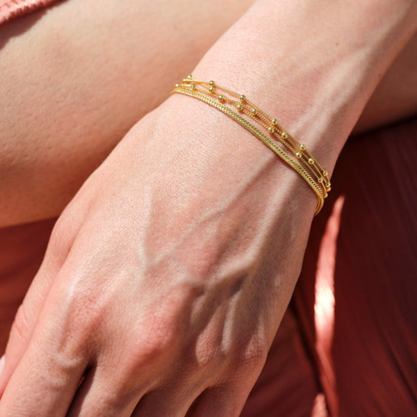 Celia Chain Bracelet by Danai Giannelli - The Greek Art Company