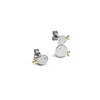 Fish Stud Earrings by KISS THE FROG - The Greek Art Company