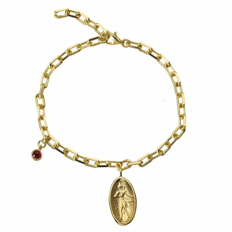 Minoan Chain Bracelet by Danai Giannelli - The Greek Art Company