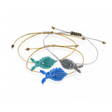 Makrame Fish Bracelet in many colors by Irene Hussein - The Greek Art Company