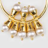Oia Neo-Hellenic Pearl Earrings by Aenalia - The Greek Art Company